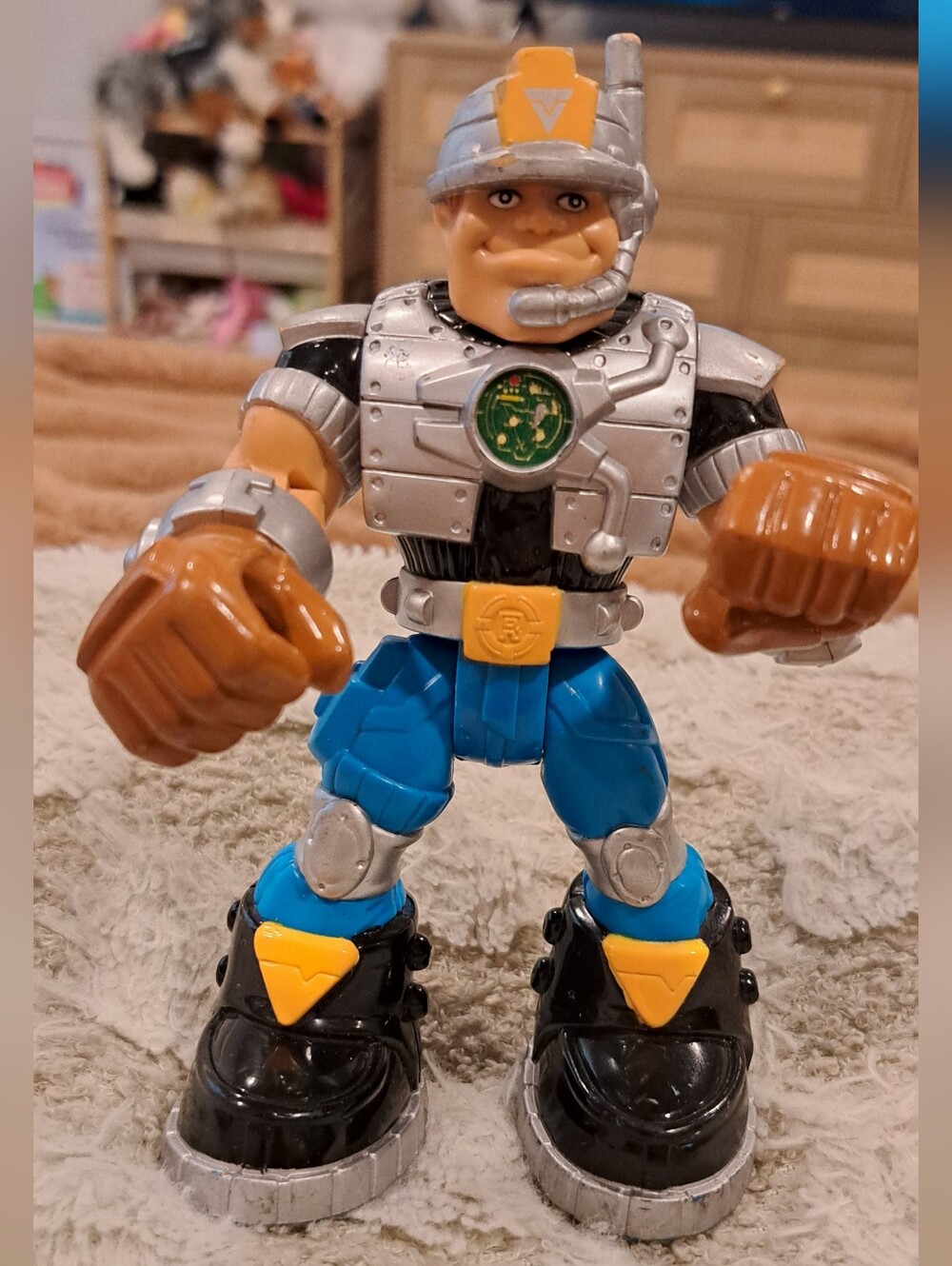 Jack Hammer Fisher Price Rescue Heroes Action Figure 1999 Construction